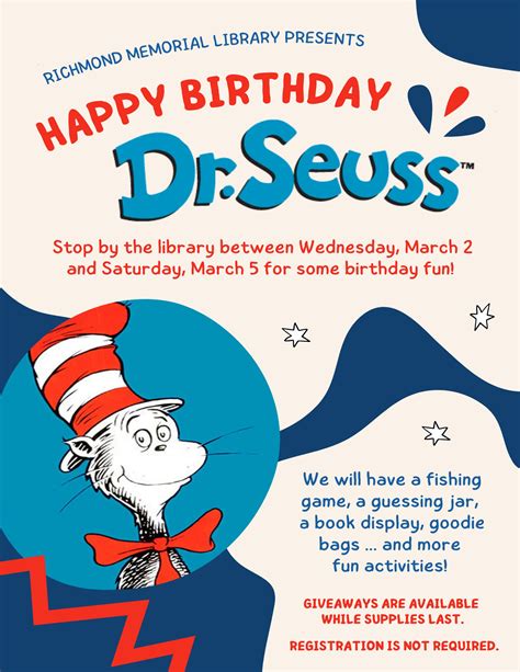 Dr. Seuss Business Flyer