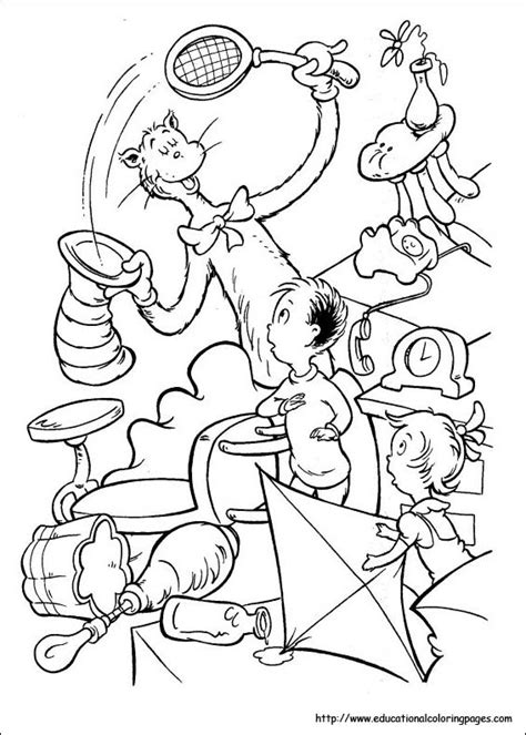 Dr. Seuss coloring page gallery 7