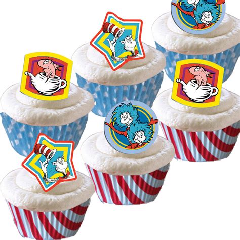 Dr. Seuss cupcake toppers gallery 1