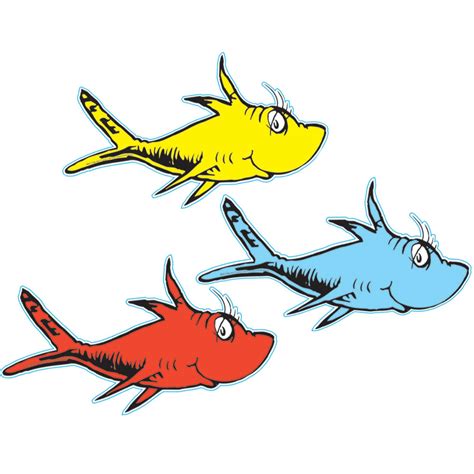 Dr. Seuss Fish Template for Kids Creative Fun