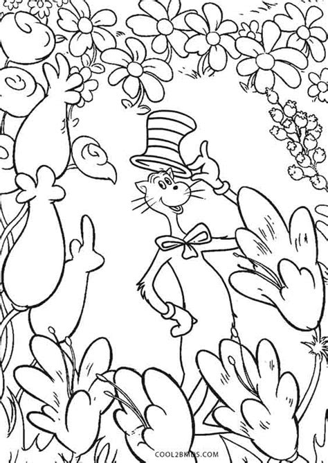 Fun Dr. Seuss coloring pages for kids