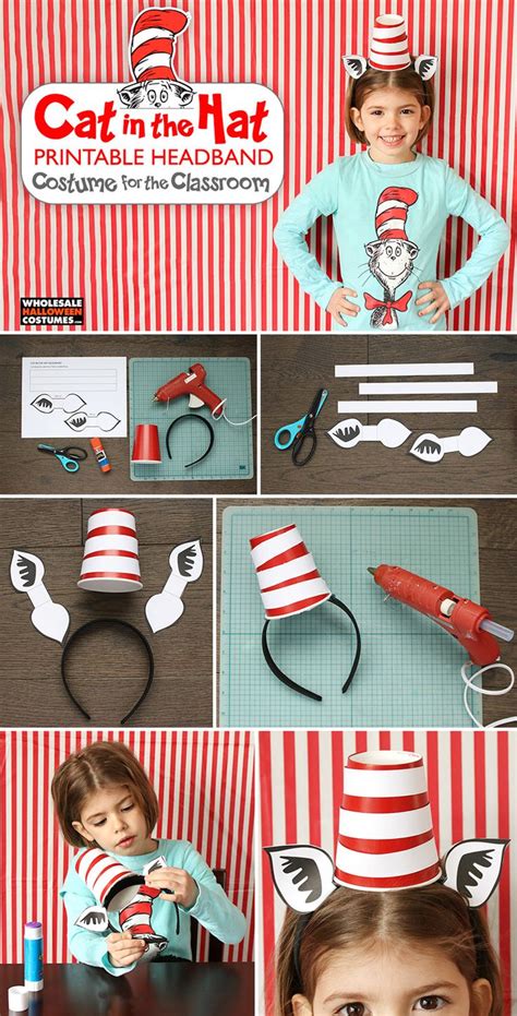 Dr. Seuss Headband Craft Template for Kids