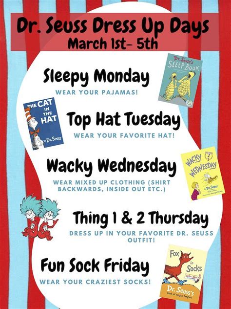 Dr. Seuss Reading Challenge Flyer