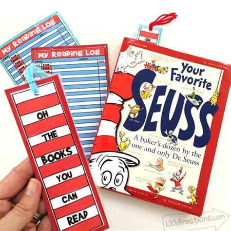 Dr. Seuss-themed Bookmarks