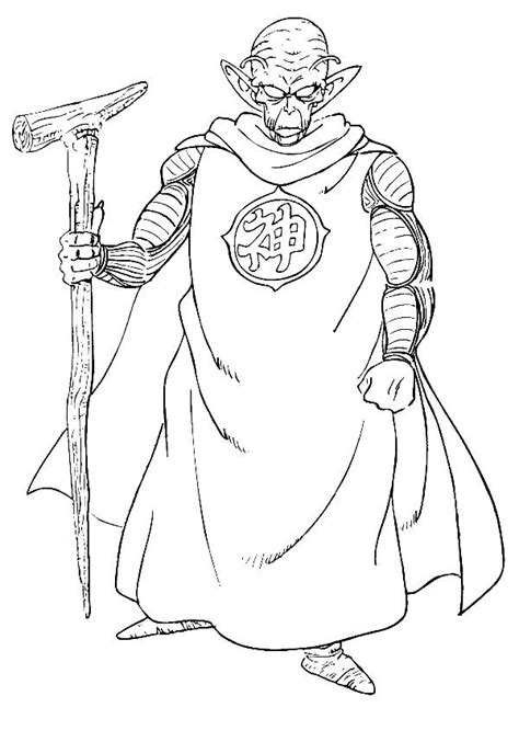 Dragon Ball Z Babidi coloring page