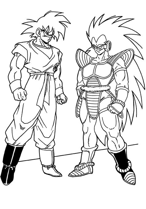 Dragon Ball Z Coloring Pages for Kids and Adults