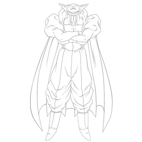 Dragon Ball Z Dabura coloring page