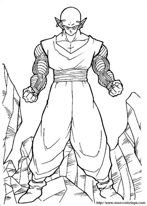 Dragon Ball Z Piccolo coloring page