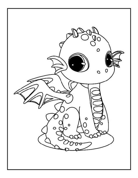 Dragon Coloring Page 9