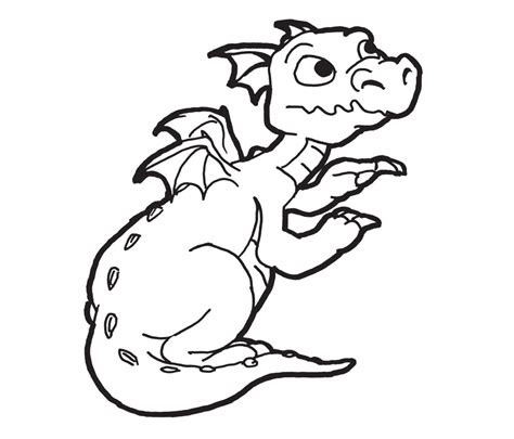 Dragon Coloring Page 5