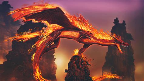 Dragon and Fire