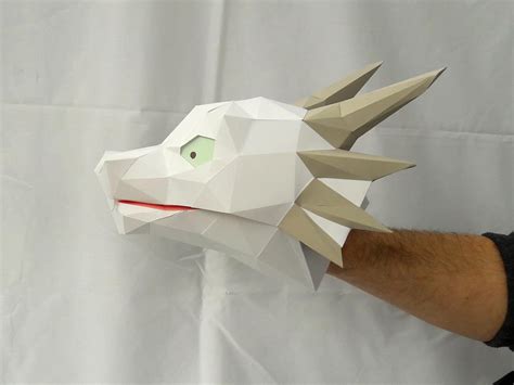 Dragon Puppet Template Printable