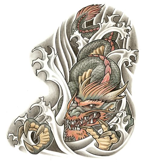 Dragon tattoo designs for men