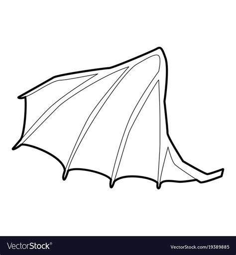 Dragon Wing Printable Template