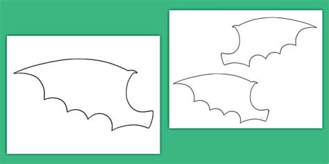 Dragon Wings Free Printable Templates