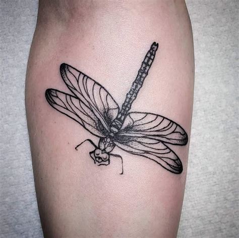 Dragonfly tattoo designs for men