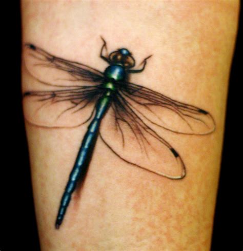 Dragonfly tattoo placement