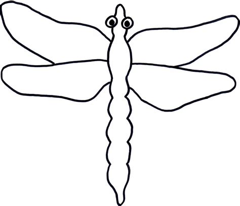 Dragonfly wings template 1