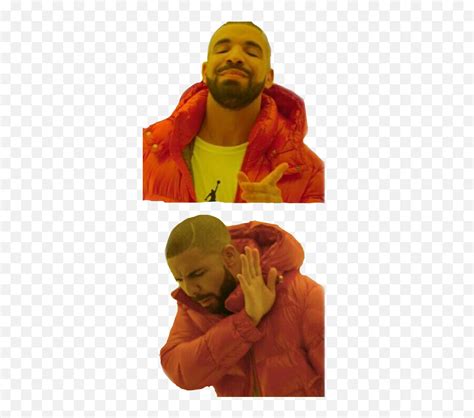 Drake No Yes Meme Template