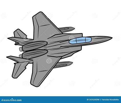 Coloring and shading the fighter plane