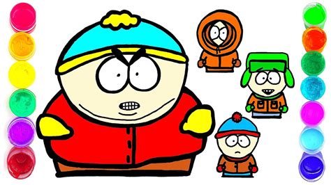 Drawing South Park character