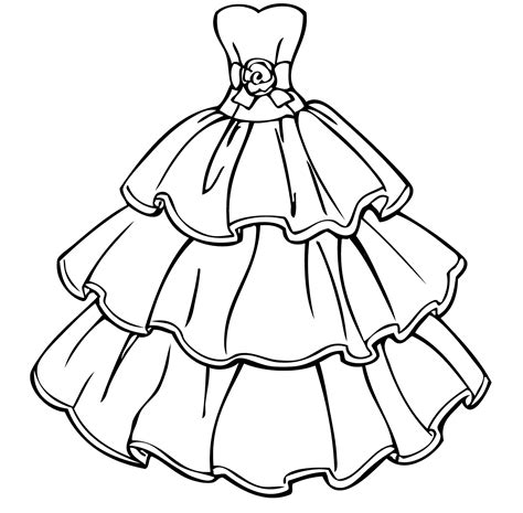 Dress Coloring Book