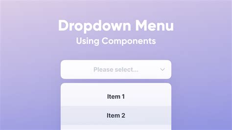 Drop-Down Menu for Workflow Status