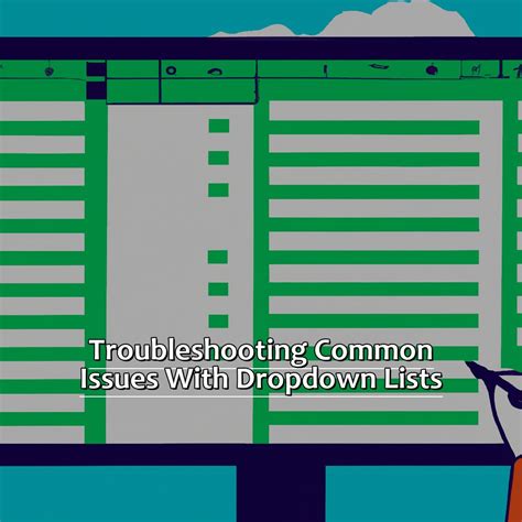 Troubleshooting Dropdown Lists in Google Sheets