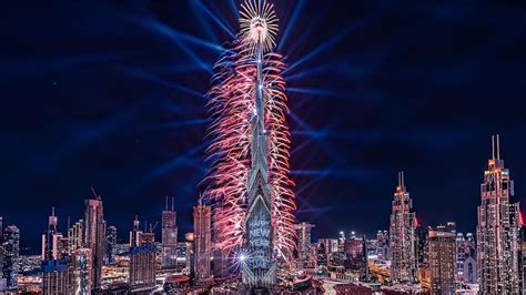 Dubai's New Year's Eve fireworks display