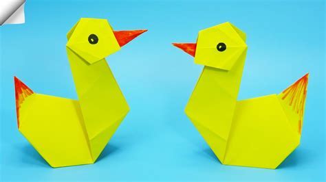 Duck Origami Template for Adults