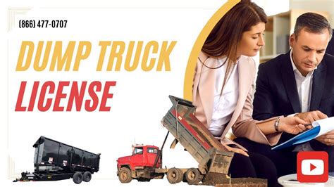 Dump Truck Business Licenses