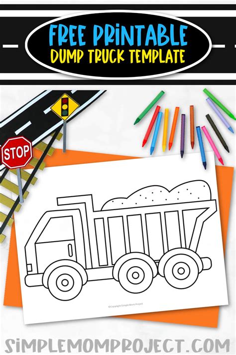 Dump Truck Template 2