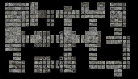 Dungeon Tiles for RPG Gaming