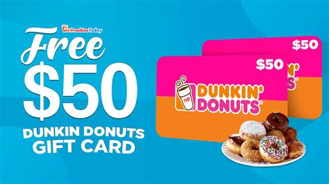 Dunkin' Donuts gift card deals