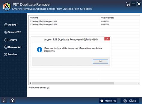 Duplicate Remover Add-in