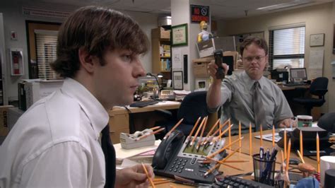 Dwight Schrute prank war