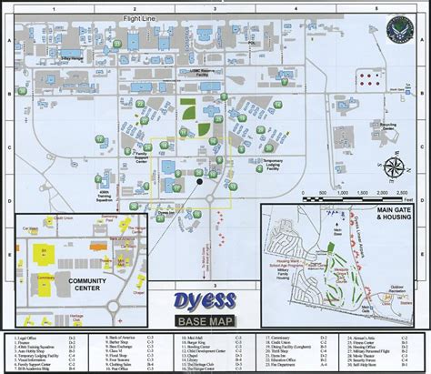 Directions to Dyess AFB