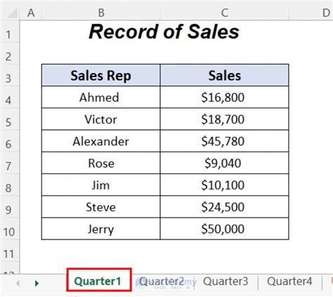 Dynamic Excel Sheet Name