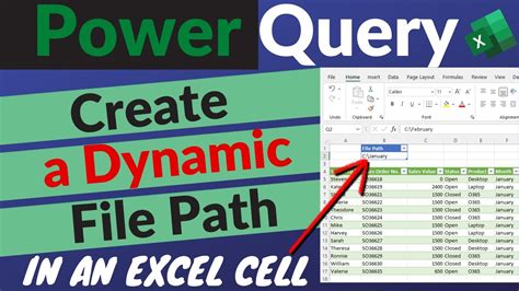 Dynamic File Paths Excel