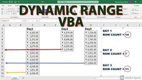 Dynamic Range in VBA