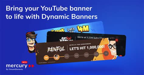 Dynamic YouTube Banner Design