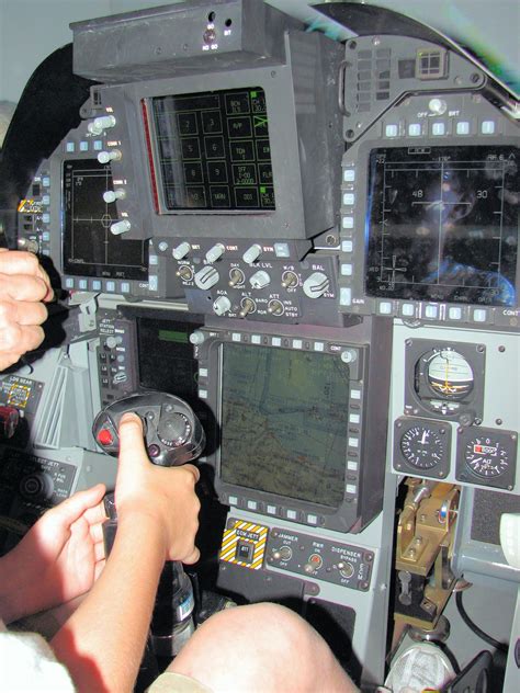 EA-18G Growler cockpit