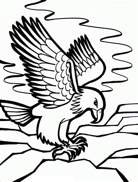 Eagle Coloring Pages for Kids