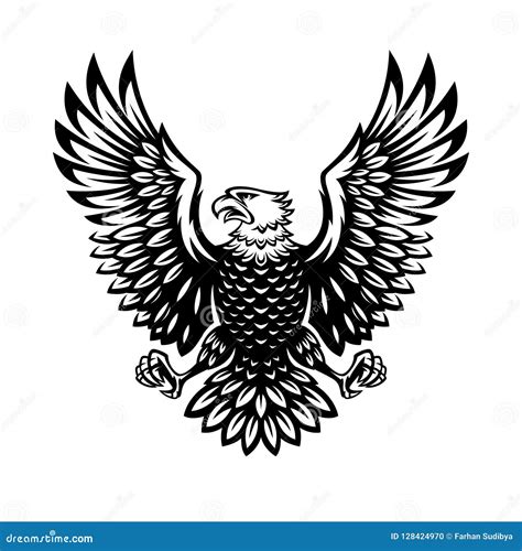 Eagle symbol on a Navy ship