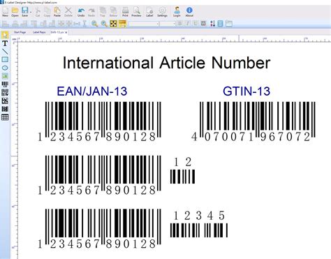 EAN 13 Barcode Software