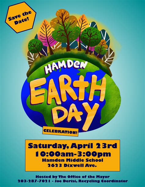 Earth Day Celebration Flyer Template