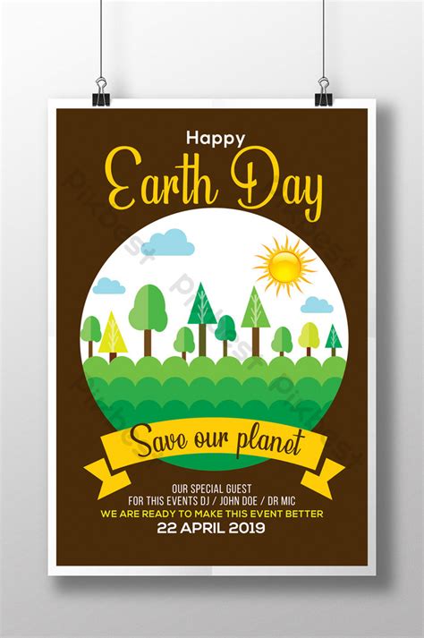 Earth Day Flyer Template 2