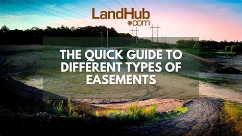 Types of easements in North Carolina