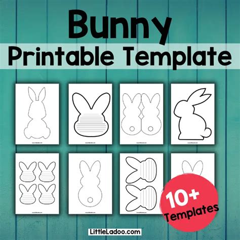 Easter Bunny Templates