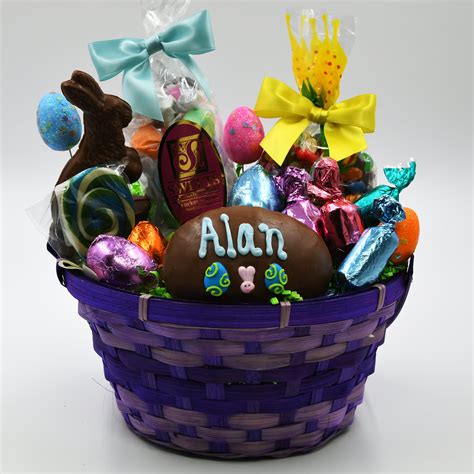 Easter candy baskets